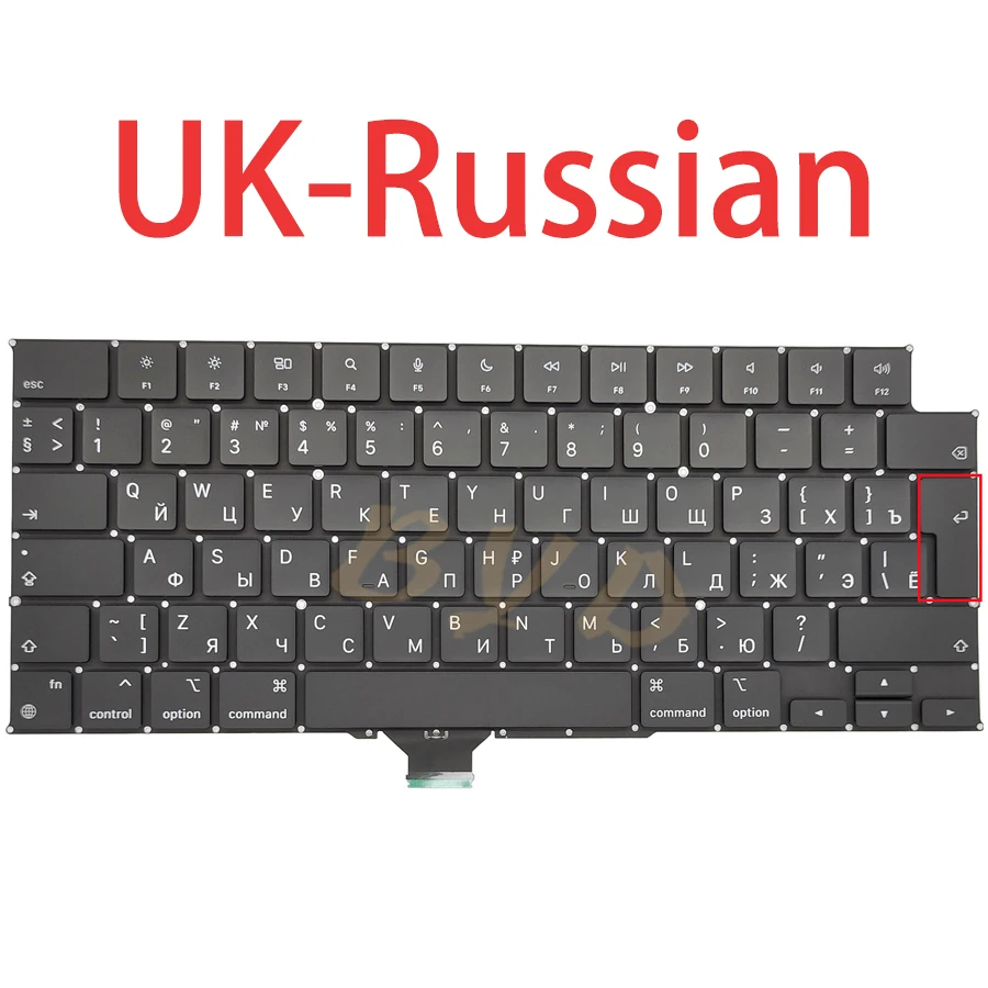 Новый ноутбук A2442 A2485 клавиатура для Macbook Pro 14 &quot16&quot M1 Pro/Max US UK немецкий