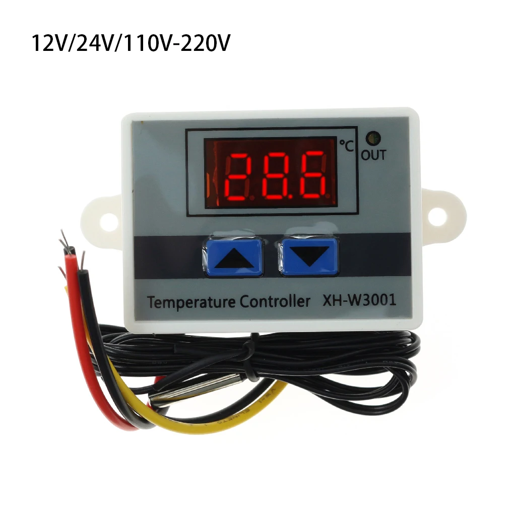 

Cooling Control House Accessories Craftsmanship Dual Display Egg Incubator Thermostat Heating Switch Hygrometer 12V
