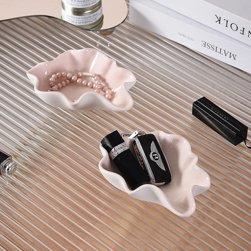 Керамические украшения в скандинавском стиле подносы для хранения еды 6 дюймов