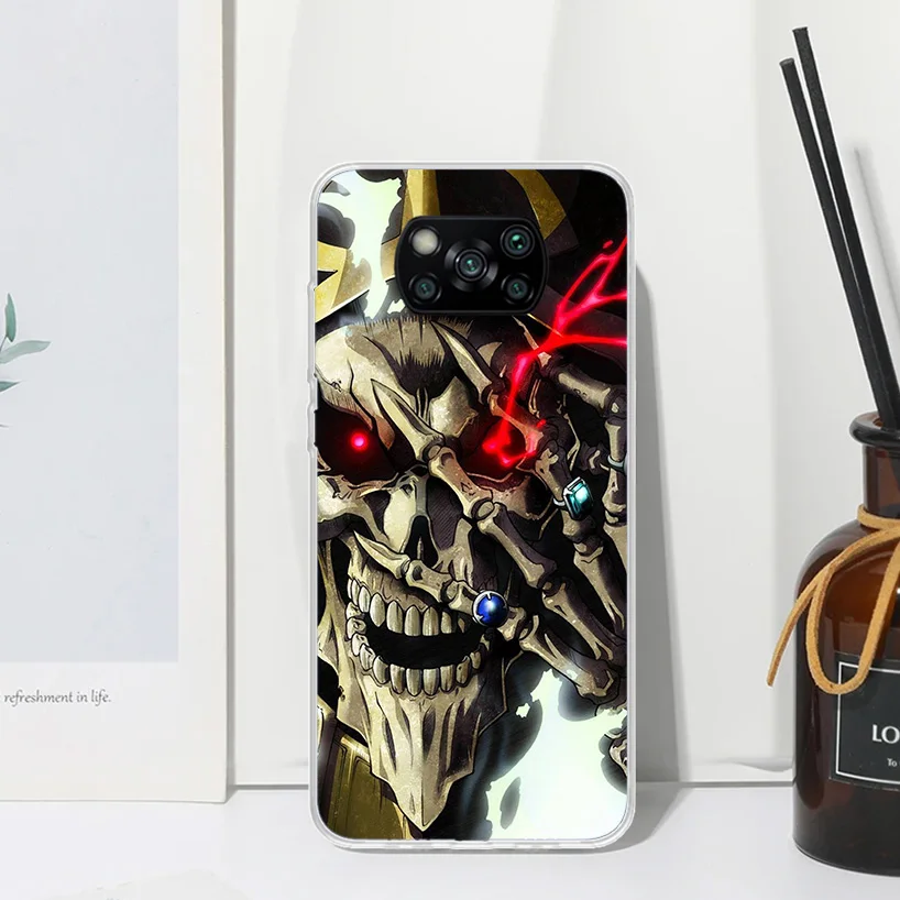 Фото Чехол для телефона Overlord Anime для Xiaomi Poco X7 X6 X5 X4 X3 Nfc F7 Ultra F6 F5 Pro F4 Gt F3 M6 M5S M4 M3 Art Fundas Back Cover Poco №2