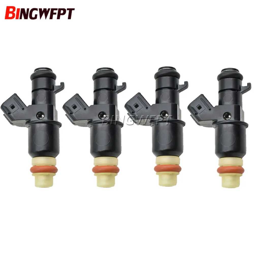 4 шт./партия, форсунка топливной форсунки для Honda FIT Jazz City GD3 GD8 GE8 1.5L 16450-PWC-J01 16450PWCJ01, автомобильные аксессуары