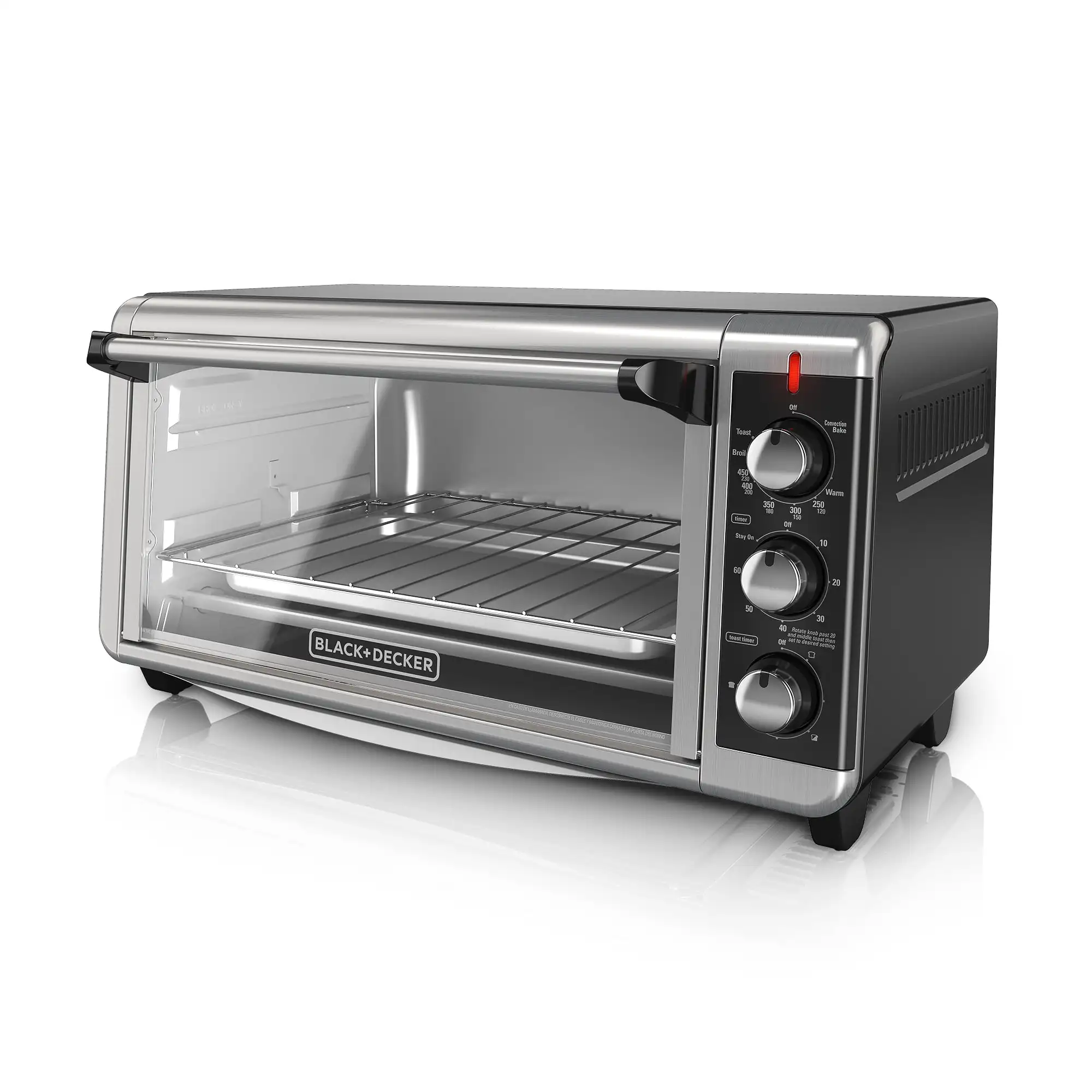 

8 Slice Extra-Wide Stainless Steel Countertop Toaster Oven
