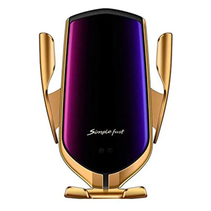 Автомобильное беспроводное зарядное устройство с автоматическим зажимом 10 Вт