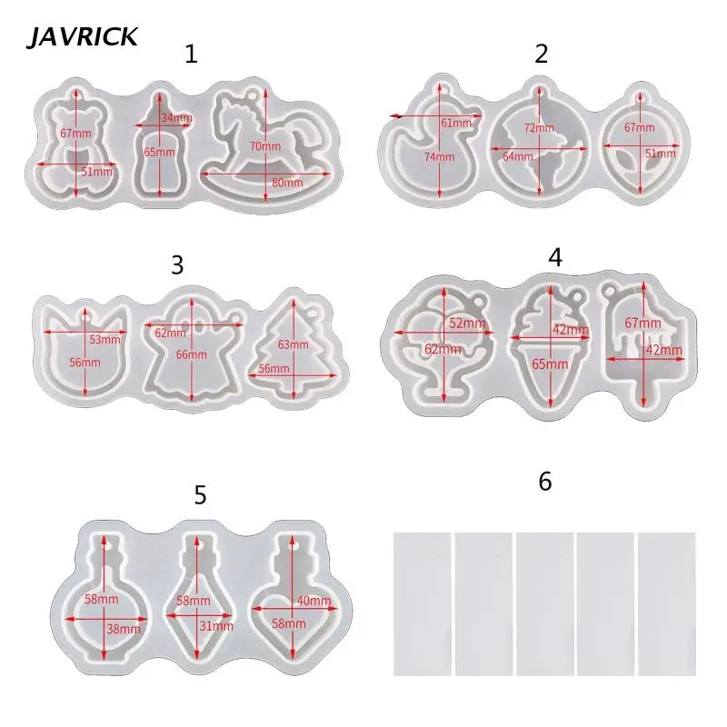 

DIY Liquid Ice Cream Quicksand Silicone Epoxy Mold DIY Keychain Pendant Jewelry Crafting Mould for Valentine Love Gift