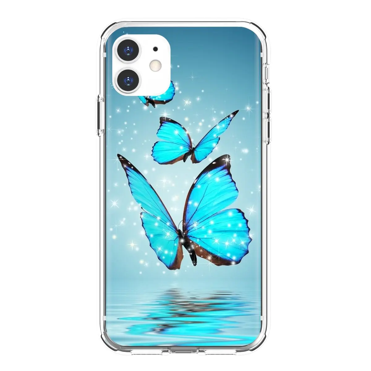 Мягкий кожаный чехол с изображением бабочки для LG K10 K8 K7 K4 Nokia X6 2 3 5 6 8 9 230 3310 1 7 Plus 2017