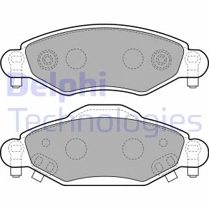 

LP1840 for ten brake pad YARIS 0310 VVTI VVTI 1,5 D4D