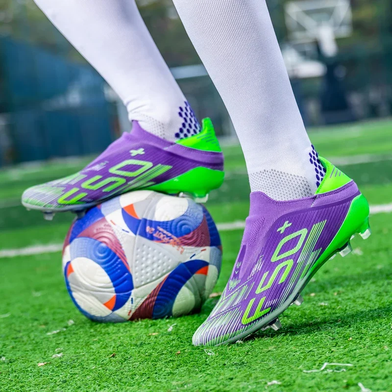 Фото Мужские футбольные бутсы SuperStar, новые высококачественные кроссовки для футзала с длинными шипами, профессиональные футбольные кроссовки для мужчин №5