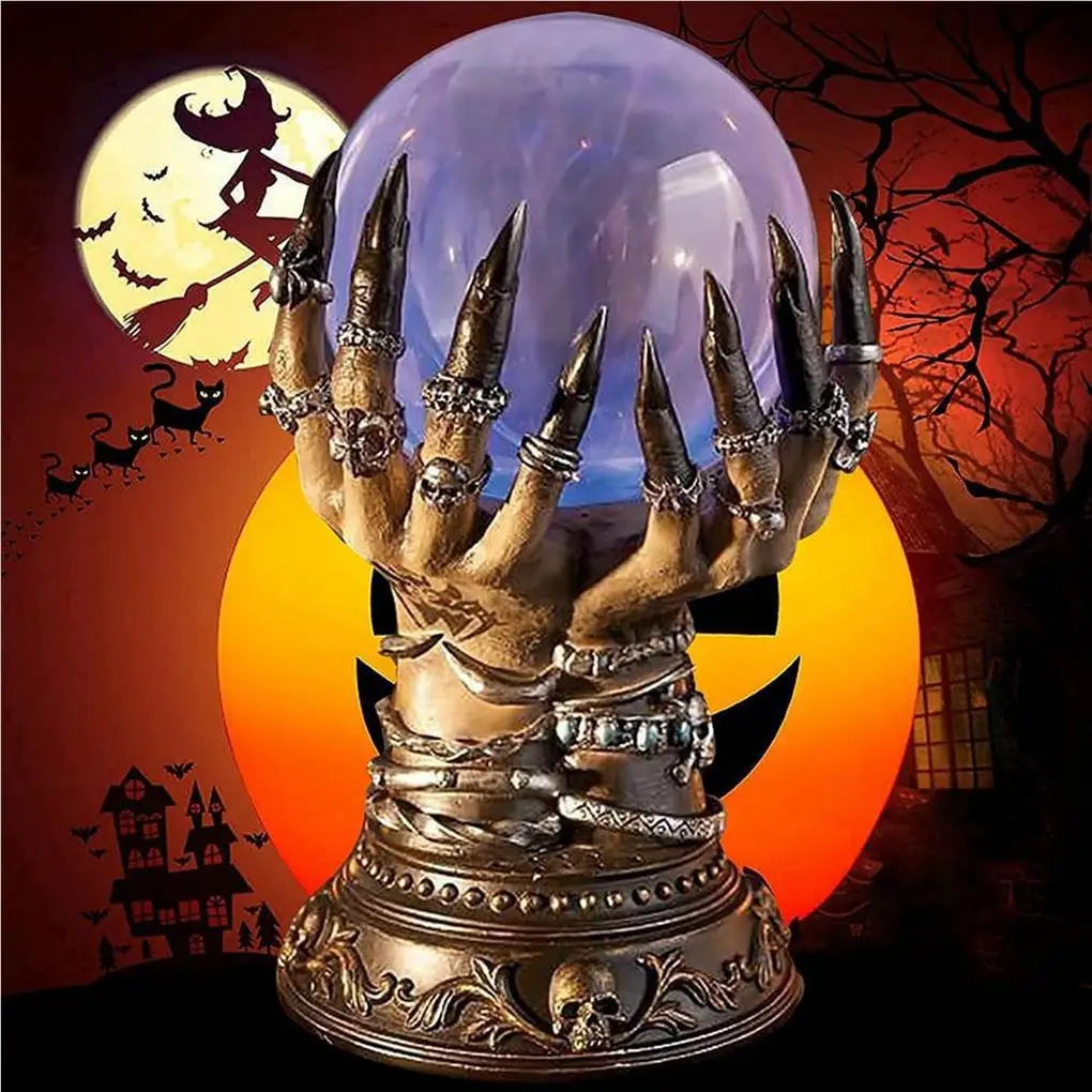 

Crystal Ball Party Ornaments Household Supplies Touch Lamp Sensitiveness Flashing Celestial Gothic Style Plasma Balls