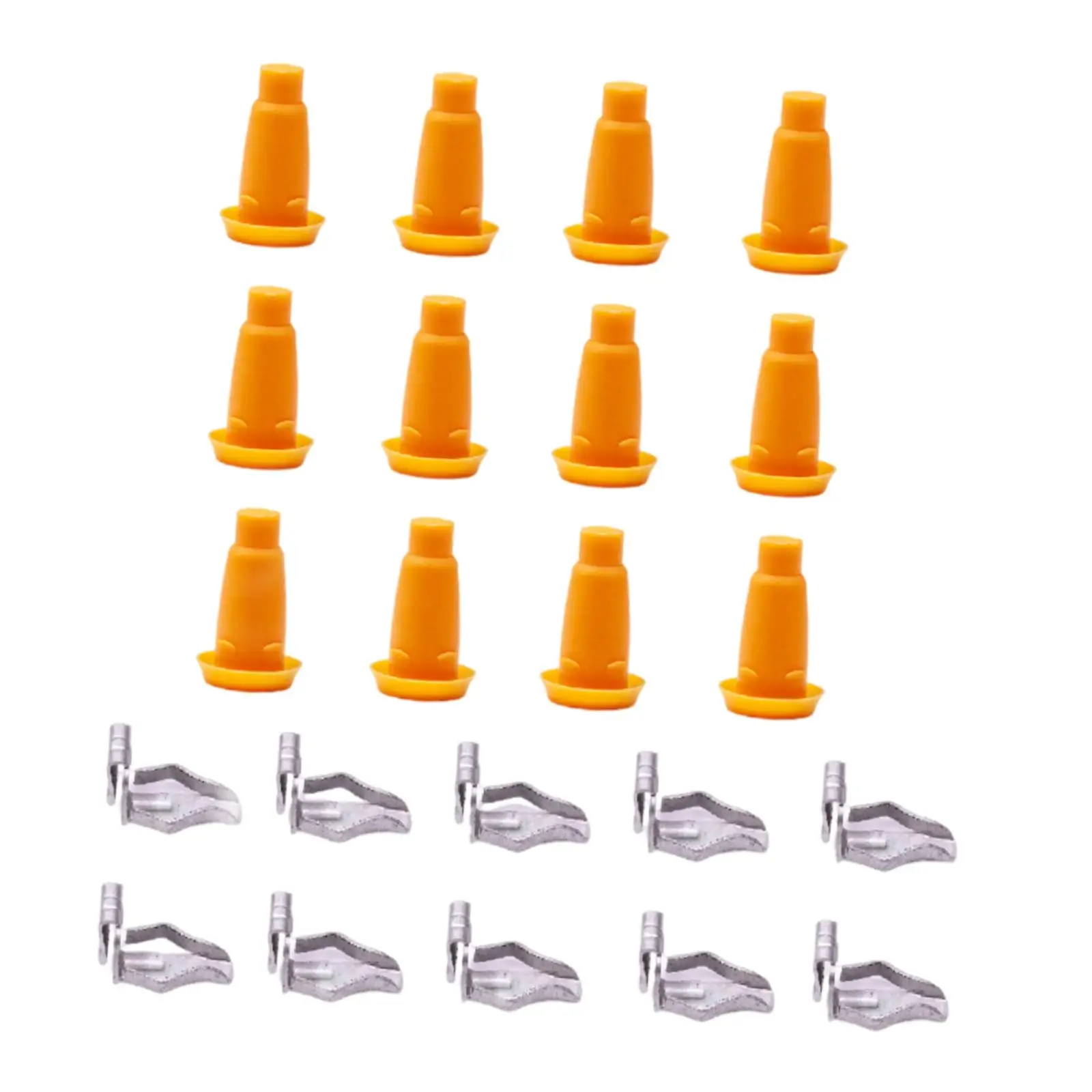 24 шт. заглушки и зажимы для рамы дверной панели Chevy Camaro Chevelle Corvair