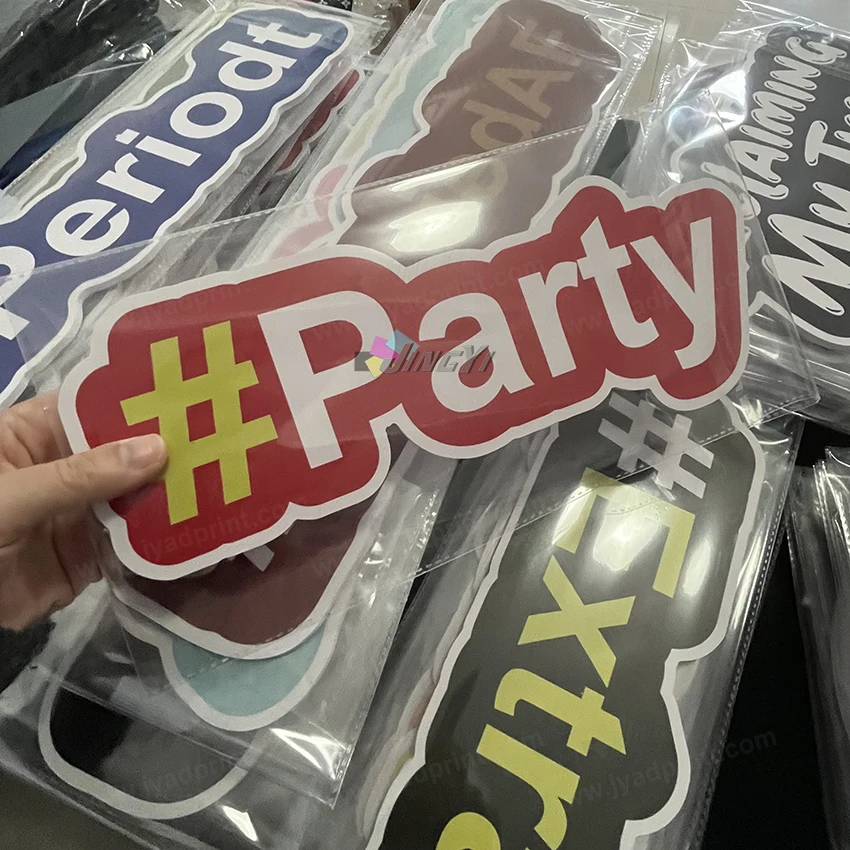 Бесплатная экспресс-доставка 25 шт./лот с Новым годом 2023 реквизит для фотобудки