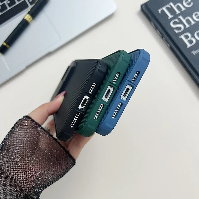 Совместимый С Magsafe Мягкий Защитный Чехол Из ТПУ Для iPhone 15 Pro Max 13 Mini 12 11 14 Plus Со