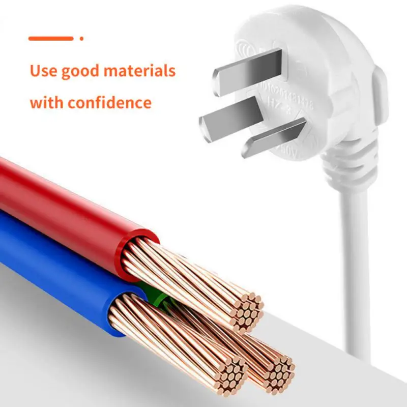 

Convenient Usb Charging Bar Safe And Reliable Perforated Power Socket Switch Ribbon Socket AC Outlets Power Strip Plug Board