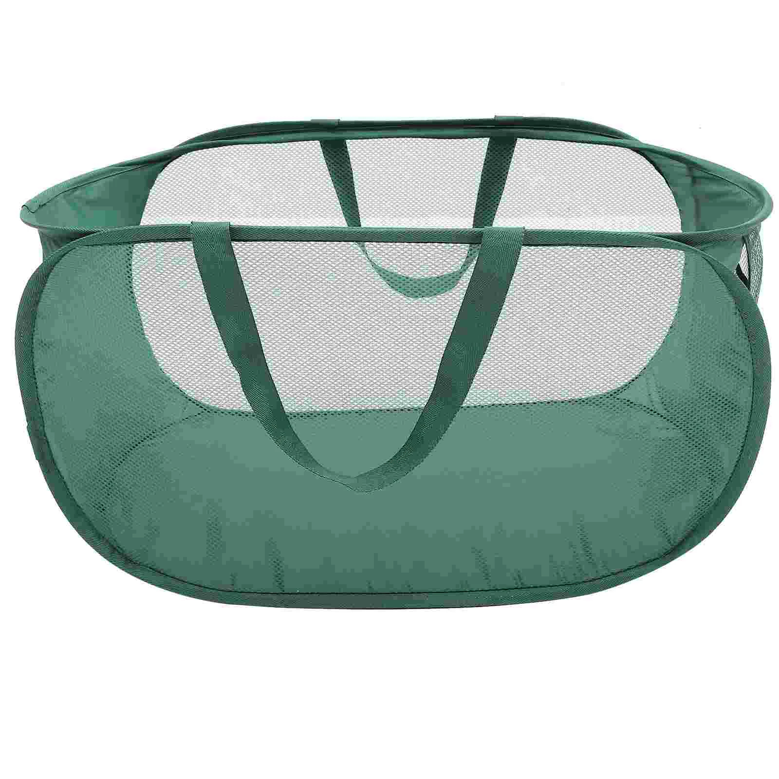 

Big Clothes Laundry Basket With Handle Large Capacity Hampers Dirty Organizer Toy Holder Sundries