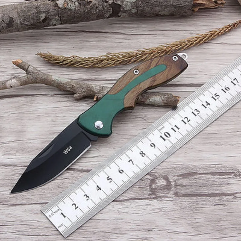 

Outdoor Survival Knives Stainless Steel Carrying Camping Knife Fruit Knife Folding Blade Knife Portable Fruit Peeling Edc Knife