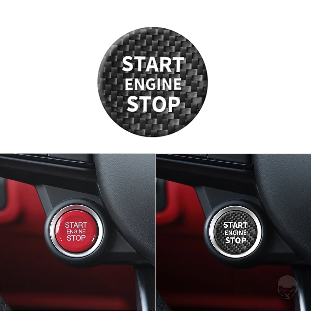 Настоящее твердое углеродное волокно для Alfa Romeo Giulia автомобильные аксессуары