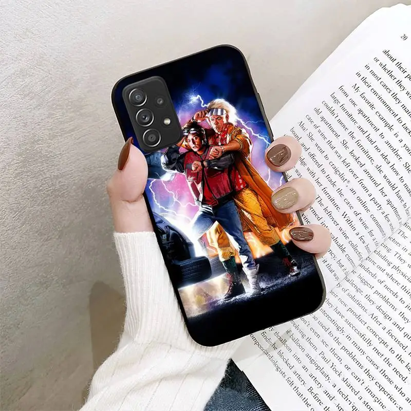 Movie Back to the Future poster Phone Case For Samsung Galaxy S10 S20 S21 Note10 20Plus Ultra Shell | Mobile Cases &amp Covers