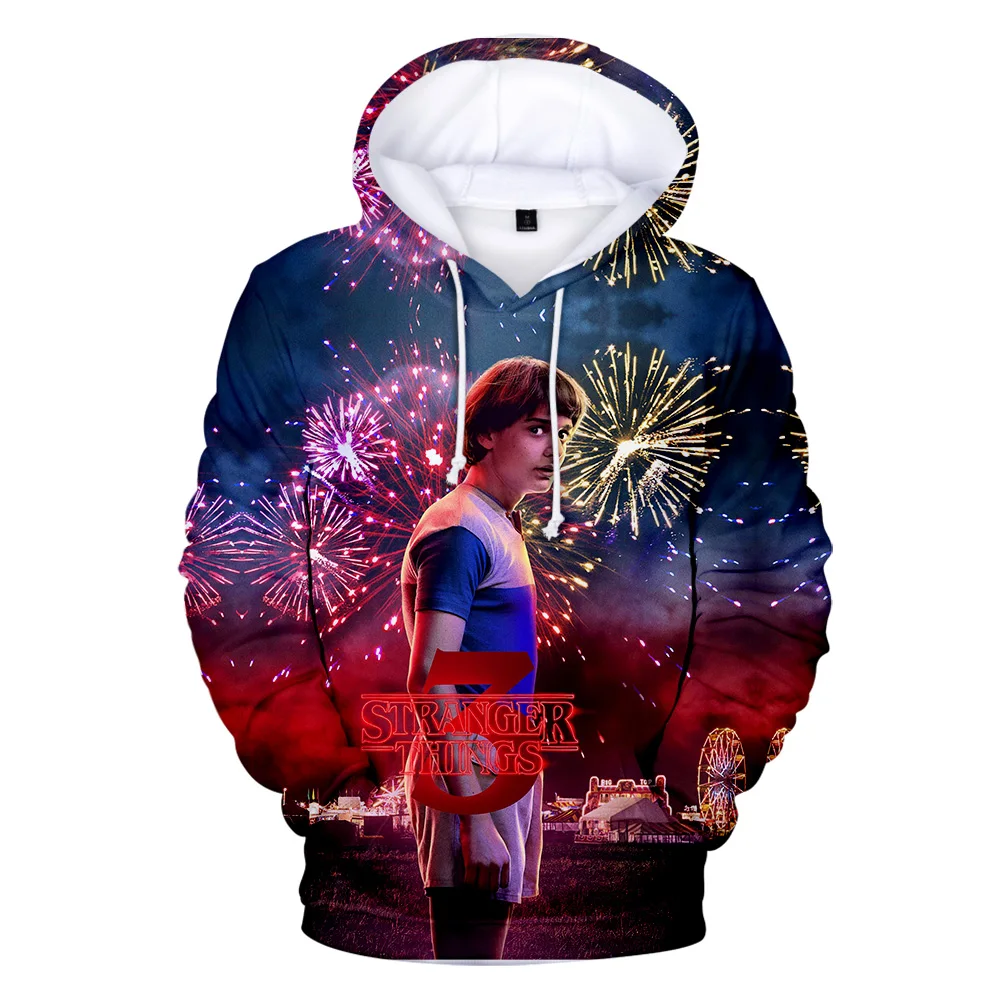 

Hip Hop Fashion Funny Movie Stranger Thing 3D printed Hoodies Men/Women Adult/Child Casual Sweatshirts Long Sleeve Pullovers