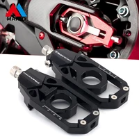 tmax530 axle blocks chain adjuster rear spindle tensioners catena for yamaha tmax t max 530 sx dx 560 techmax 2020 2021 2022 red