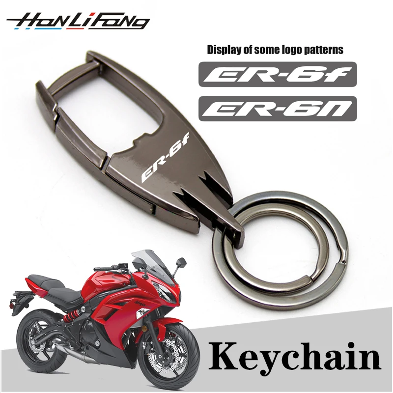 

Personalized Keychain For Kawasaki ER6F ER6N ER-6F ER-6N ER 6f 6n Motorcycle Keychain Custom Key Lettering Keyring Accessories