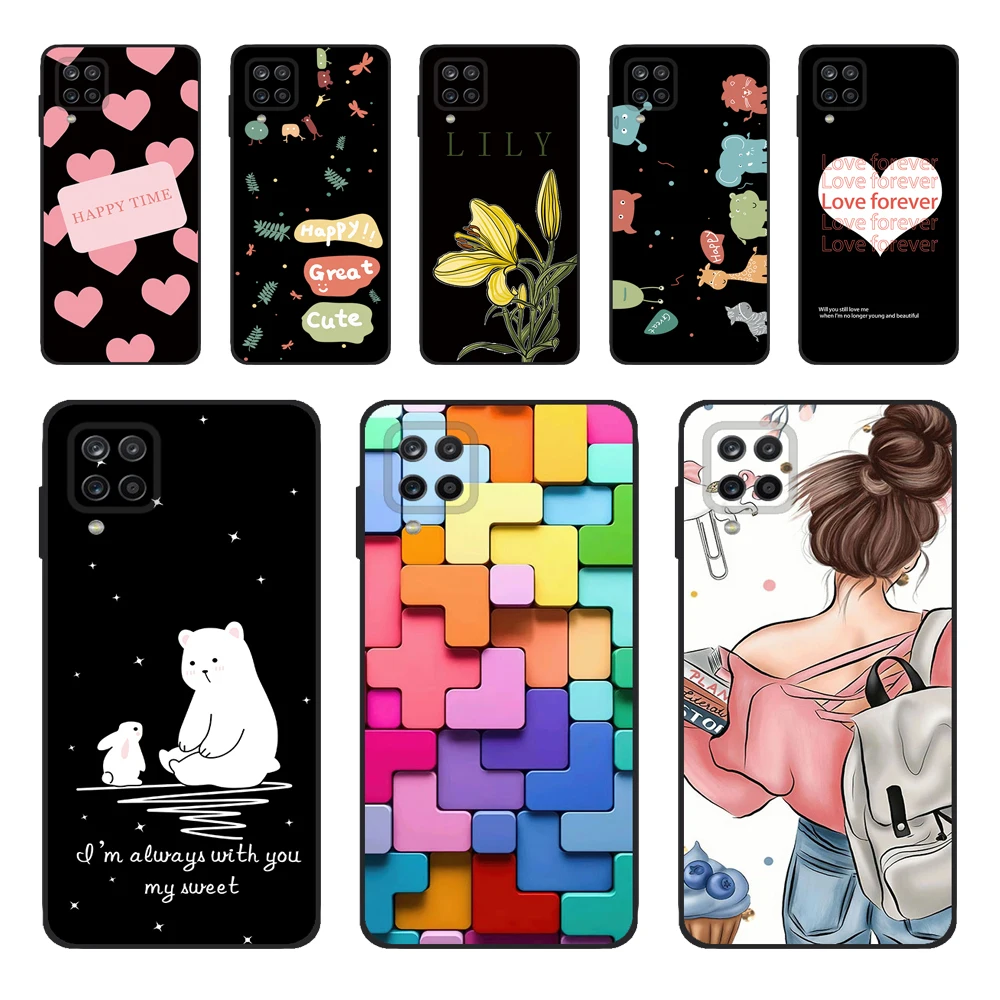 Чехол для Samsung M12, противоударный силиконовый чехол для Samsung Galaxy M12 M 12 GalaxyM12, оболочка M12 2021 M127F, чехлы