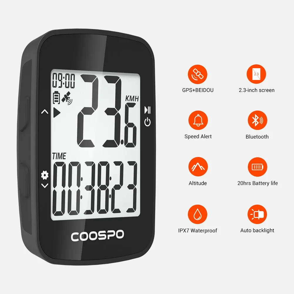 

CooSpo BC26 Bicycle Computer Bluetooth Wireless Bike Speedometer Odometer GPS Bicycle Accessories computador Strava