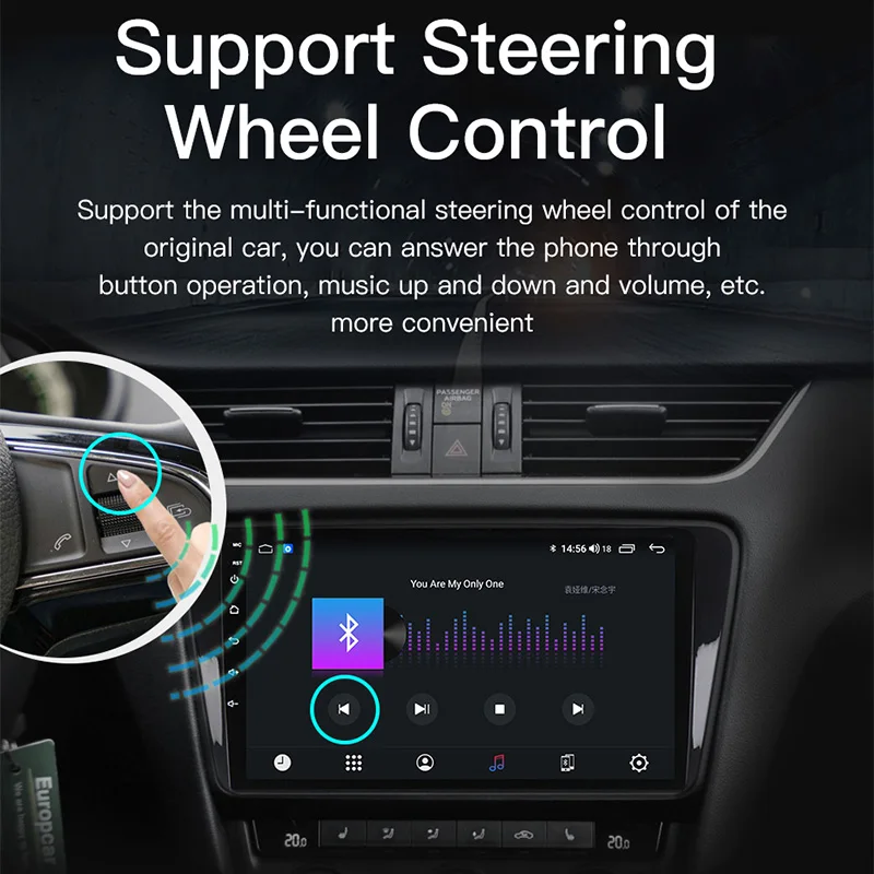 Фото Автомобильная стереосистема на базе Android 2 Din для Nissan Sylphy B17 Sentra 12 2012 2013 2014 2015 2016 2017 2018 мультимедийный видеоплеер навигация GPS Carplay авторадио головное устройство без DVD с экраном №4