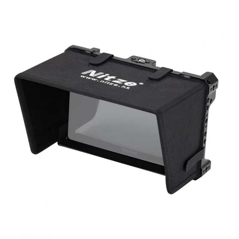 Комплект клетки для монитора Nitze Desview R7S 7 дюймов с зажимом кабеля HDMI PE14 LS7-A Sunhood N58-J