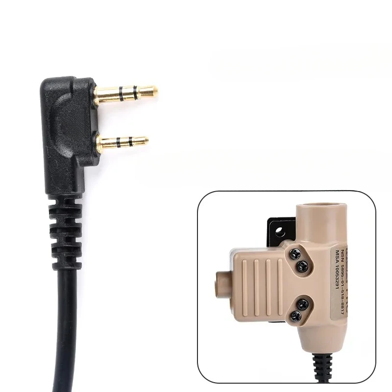 Фото Военный тактический адаптер PTT U94 для гарнитуры Kenwood №2
