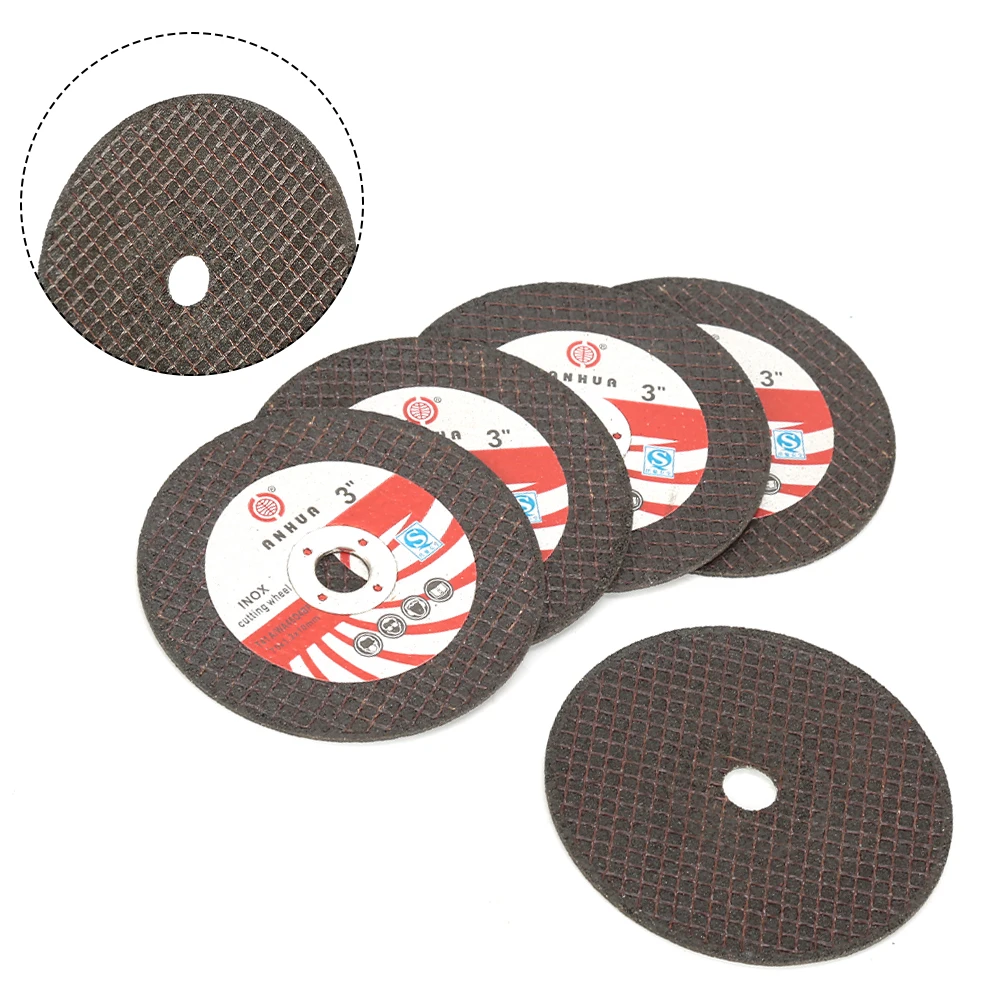 5PCS Cutting Discs Black Circular Resin Grinding Wheel Compo