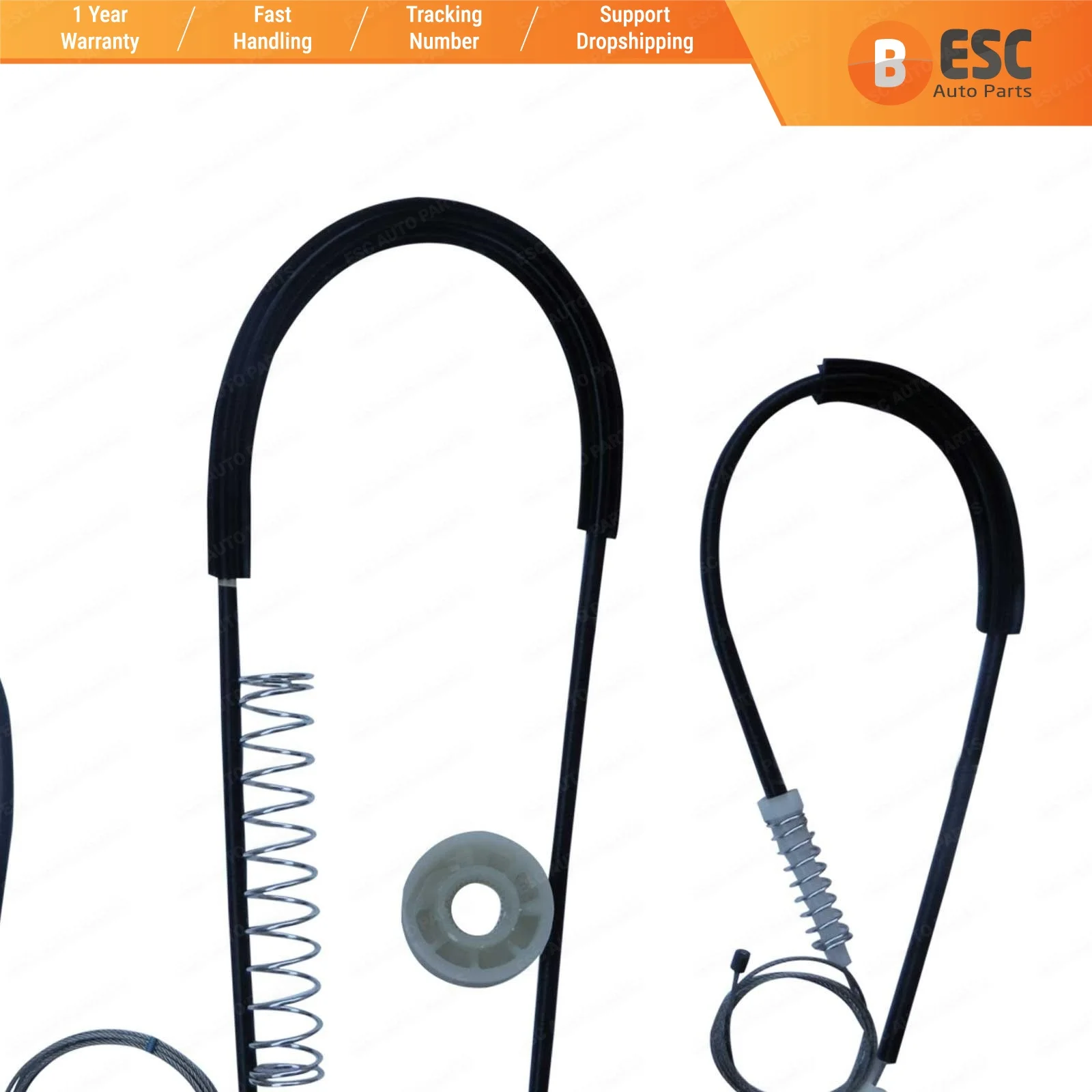 

Автозапчасти ESC EWR1215, электрический стеклоподъемник, комплект для ремонта передней левой двери для BMW E39 2000-2004, доставка из Турции