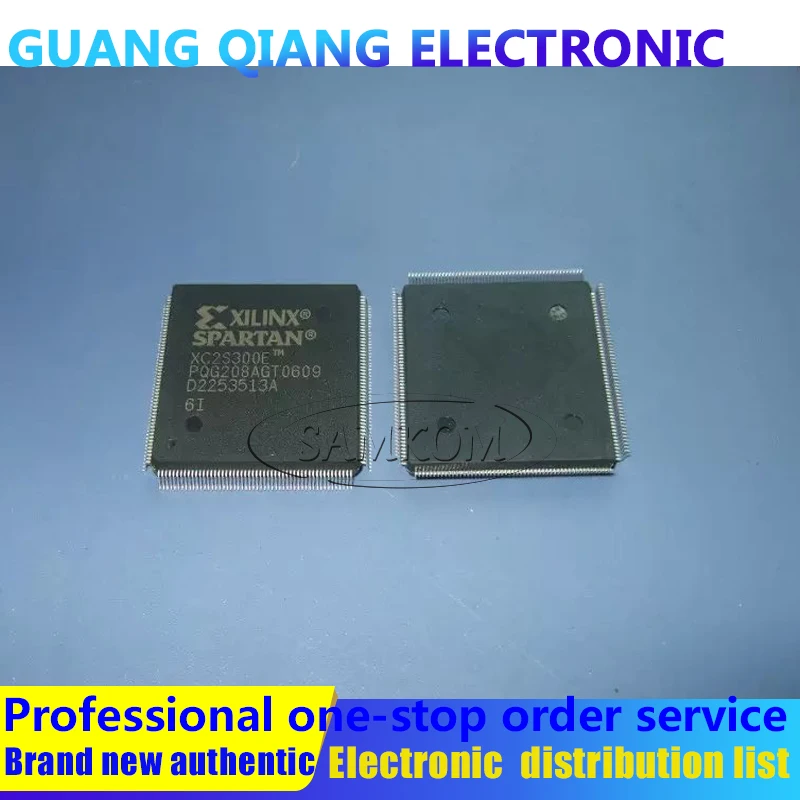 

1PCS XC2S300E-6PQG208I IC FPGA 146 I/O 208QFP