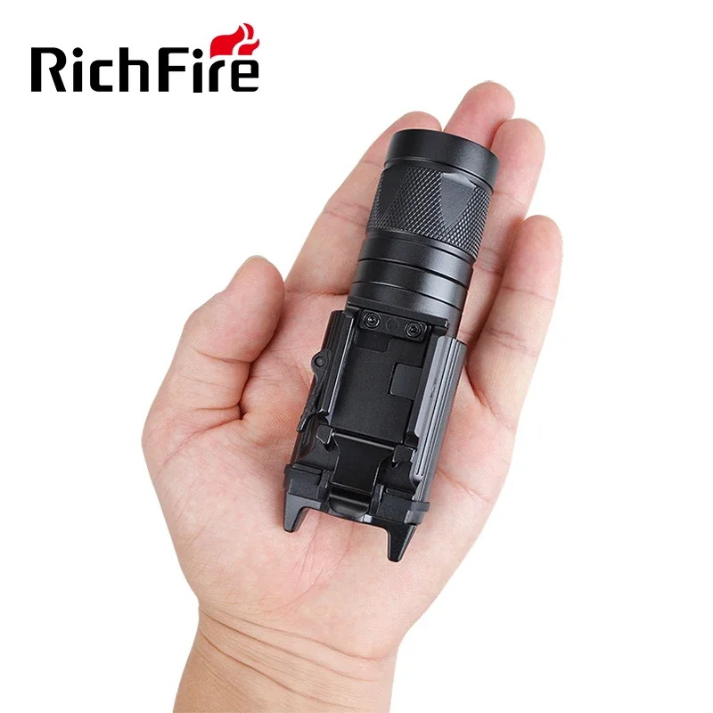 Тактический фонарик RichFire SFD054 SST20 + IR850 450LM перезаряжаемый фонарь с креплением на