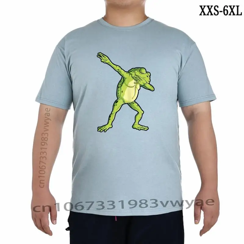 

Dabbing Frog Funny Animal Lover Dab Dance T Shirts Graphic Cotton Streetwear Short Sleeve Birthday Gifts Summer Style Tshirt