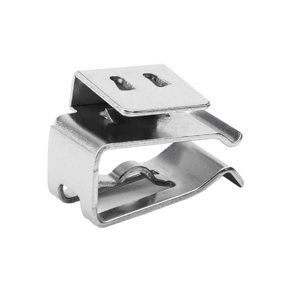 50pcs Cable Clips Stainless Steel Solar Panel Cable Clip Module Wire Management Clips For PV Photovoltaic Wiring Boat Cable Clip
