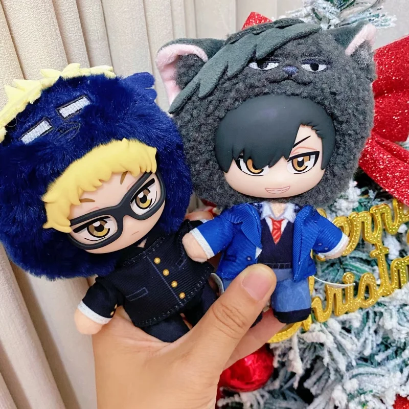 Фото EAKI Haikyuu Mascot Series Плюшевый брелок-подвеска в слепой коробке, аниме-кукла Хината Сёё, виниловая мягкая игрушка, украшение для сумки, коллекционный предмет для фанатов аниме. №4