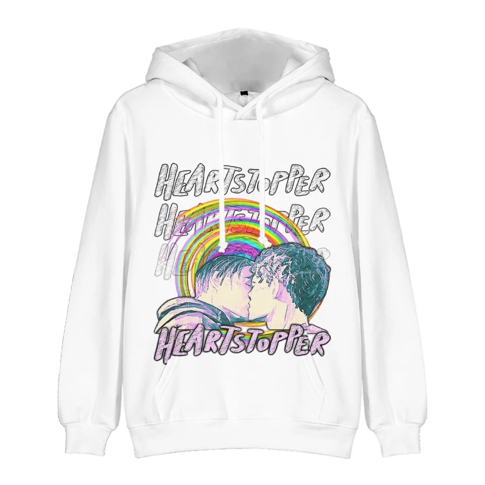 

Heartstopper Hoodie Unisex Long Sleeve White Hoodies Men Women Sweatshirts Harajuku Streetwear 2022 Casual Style Couple Clothes