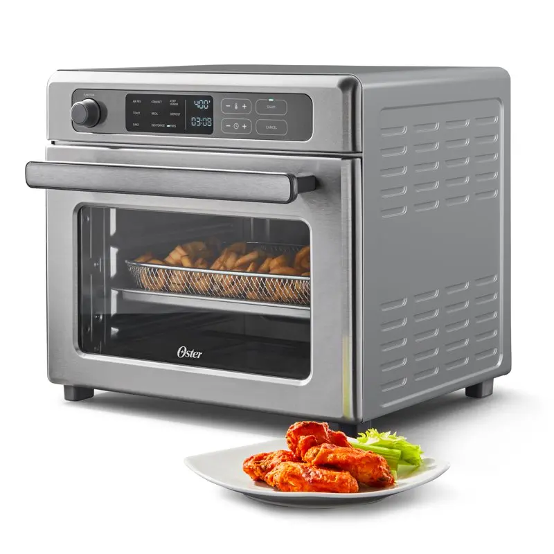 

Digital RapidCrisp Air Fryer Oven, 9-Function Countertop Oven with Convection