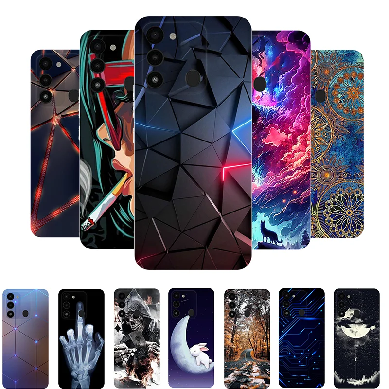 Для Tecno Spark Go 2022 чехол KG5 Силиконовая задняя крышка Чехол для телефона KG5h Мягкий