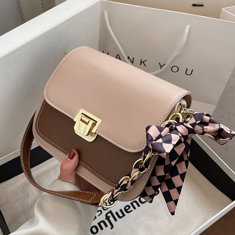 

Popular Handbags Winter Women's Bags 2021 Niche New Fashion Messenger Bag Chain Shoulder Underarm Bag Small Square Bag