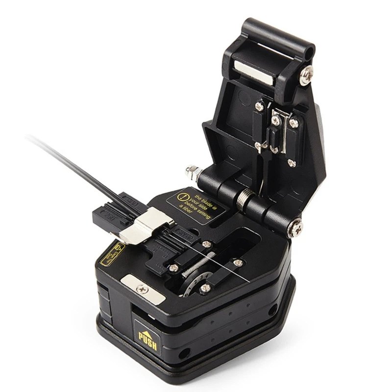 

ABCD High Accuracy Fiber Cleaver 16 Surface Blade High Precision Optical Fiber Cable Cutting Tool Automatic Springback