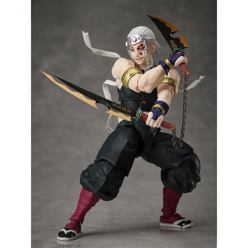 

Brand New Original Genuine Demon Slayer Uzui Tengen Anime Operable Model Toys Kid Gift Action Figure Model Toys Anime Peripheral