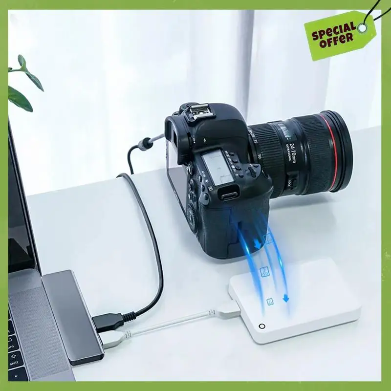 Фото Концентратор Leading-Tebe 7 в 1, USB-C на 4K, совместимый с USB 3.0 SD/TF PD, разветвитель быстрой зарядки, док-станция USB C №3