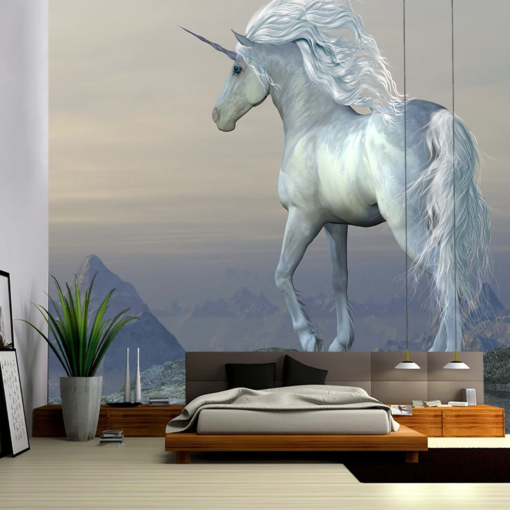 Гобелен Pegasus с изображением лошади украшение на стену фоновая ткань
