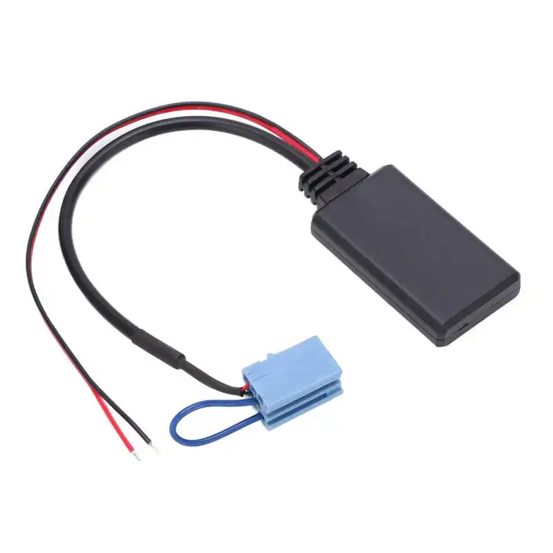 

Адаптер Bluetooth AUX IN, термостойкий автомобильный модуль Bluetooth, 8-контактный сменный для Smart Fortwo 450 для радиостанций Grundig