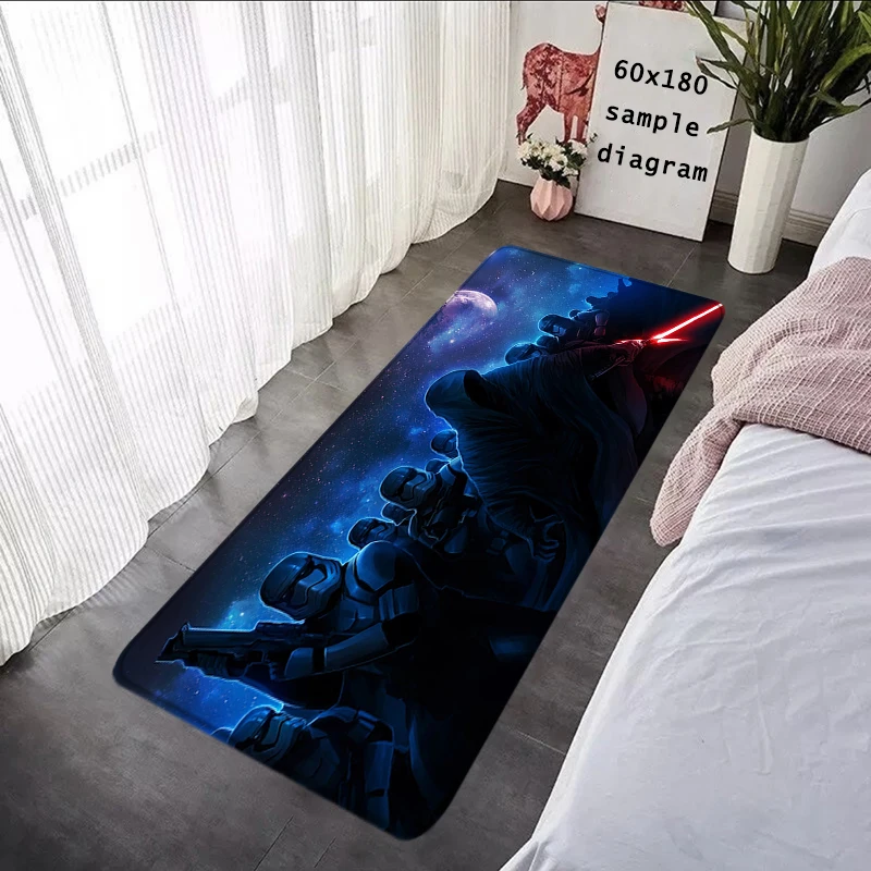 Ковер на тему Звездных войн для молитвенной комнаты фланелевый материал