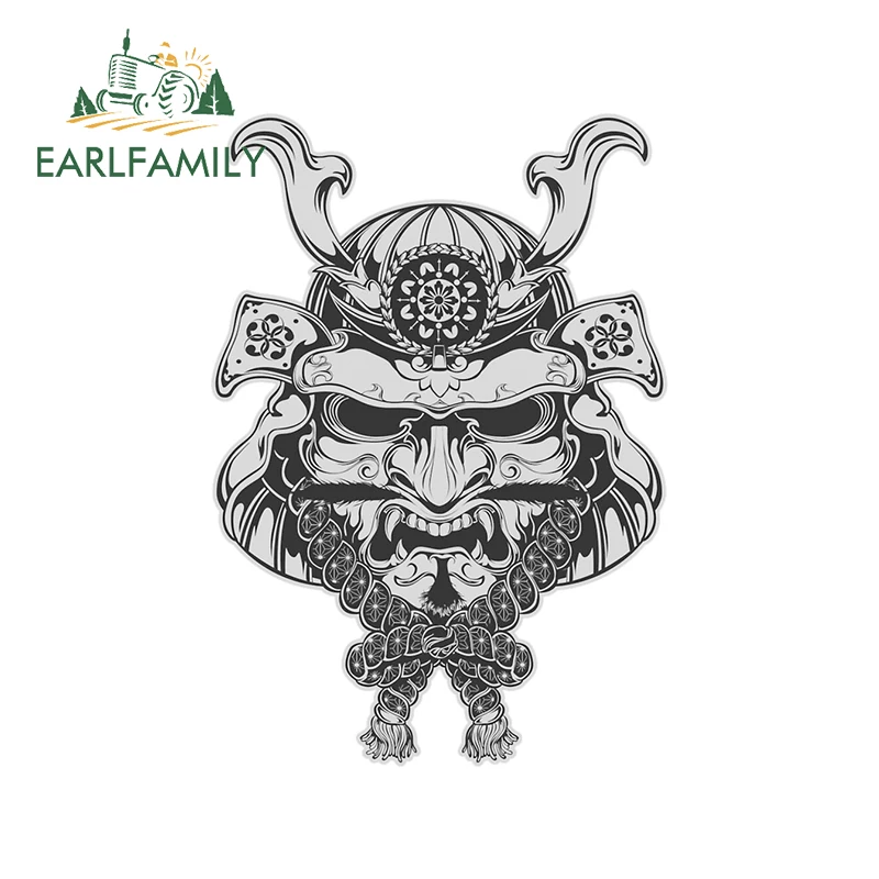 

EARLFAMILY 13 см x 9,5 см для Samurai, Красного Монстра, наклейка с защитой от царапин, холодильник, фургон, Мультяшные автомобильные аксессуары