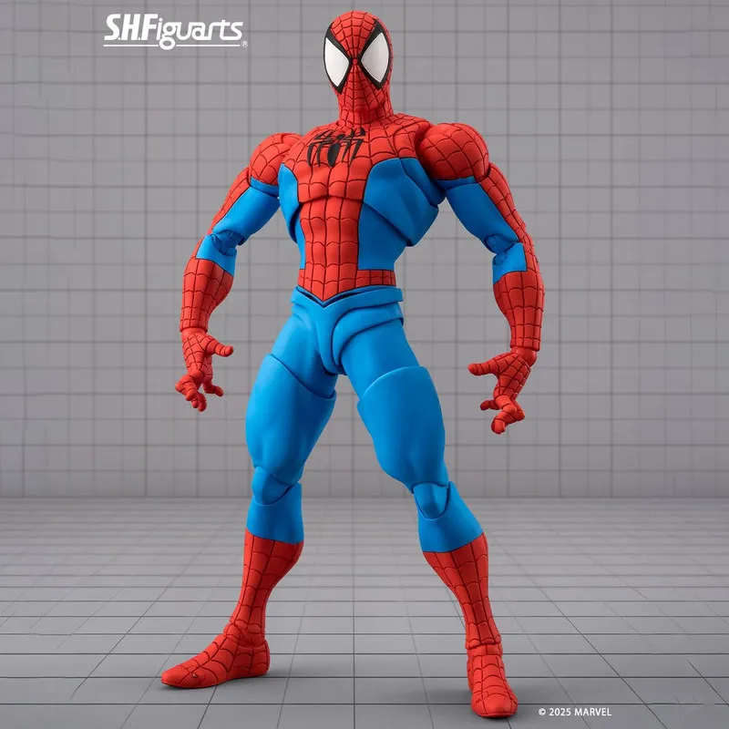 Фото Фигурка Человека-паука Shfiguarts, боевая версия, подвижная, коллекционная, для взрослых, для украшения дома и рабочего стола. №2