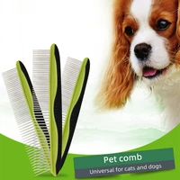 removing hair untangling lice flea metal comb for dogs cats dog grooming care and hygiene of pets pet comb items accessories