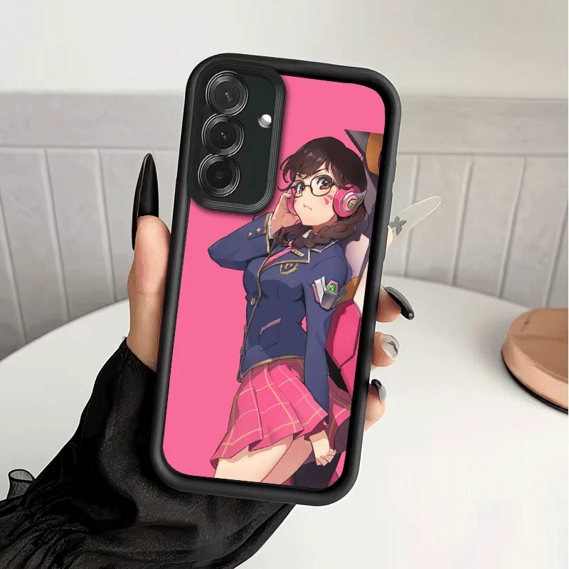 Фото Противоударный чехол O-Overwatchs D-DVA для Samsung A13 A14 A15 A16 A17 A33 A34 A35 A36 A37 A53 A54 A55 A56 A57 A23 A24 A25 A26 №3