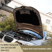 engine hood sound insulation cotton for bmw 3 series e90 318i 320i 323i 330i 2004 2012 protective pad soundproof car decorative